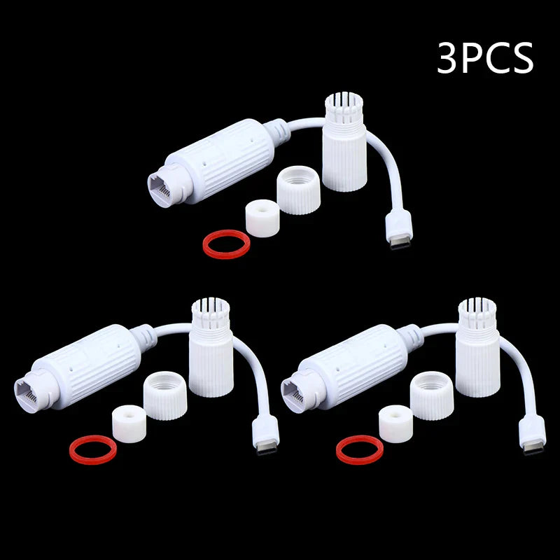 48V PoE Extender Repeater Waterproof RJ45 IEEE 802.3af/at