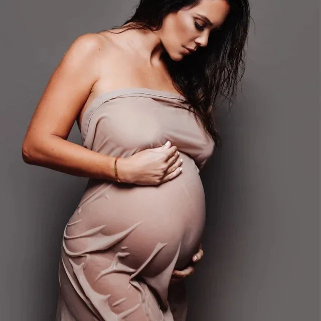 Maternity Chiffon Fabric Draping Maternity Sheer Silky See Through Photo Photography Shoot Prop Drape Peaceful Pleasures Health and Wellness colors 10 1.5X6 M