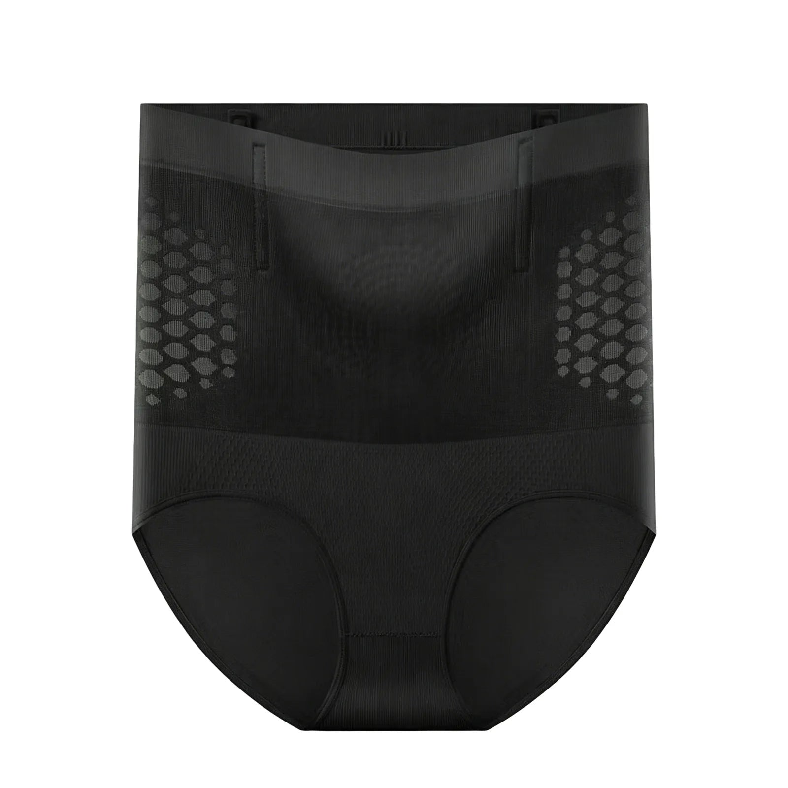 High Waist Tummy Control Shaping Underwear Seamless Compression Briefs Women Slimming Waist Shaping Panties Breathable 3 Colors Peaceful Pleasures Health and Wellness black 4XL 1pc
