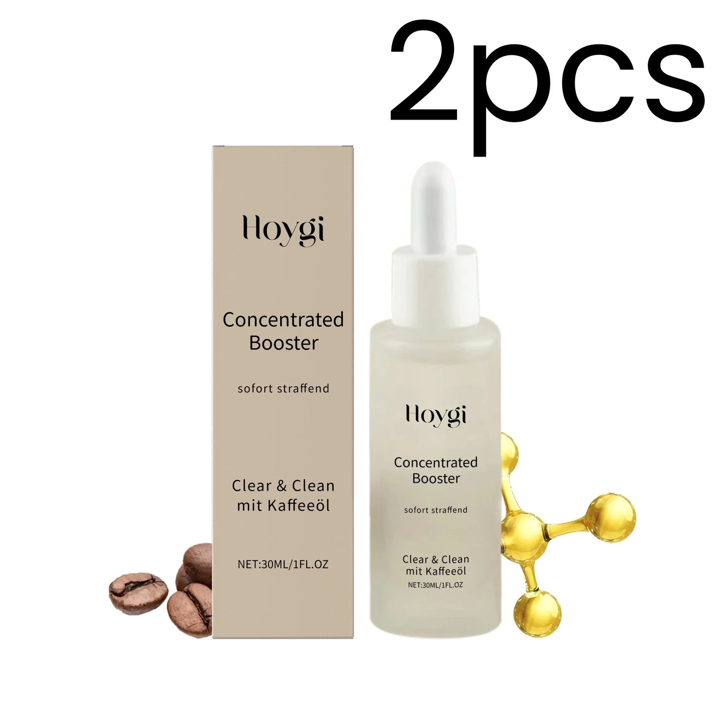 Hoygi Coffee Oil Face Serum – Brightening & Deep Moisturizing