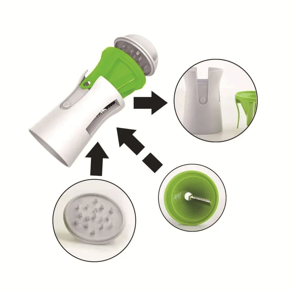 LEENKEA Vegetable Spiralizer – Slicer, Shredder & Grater