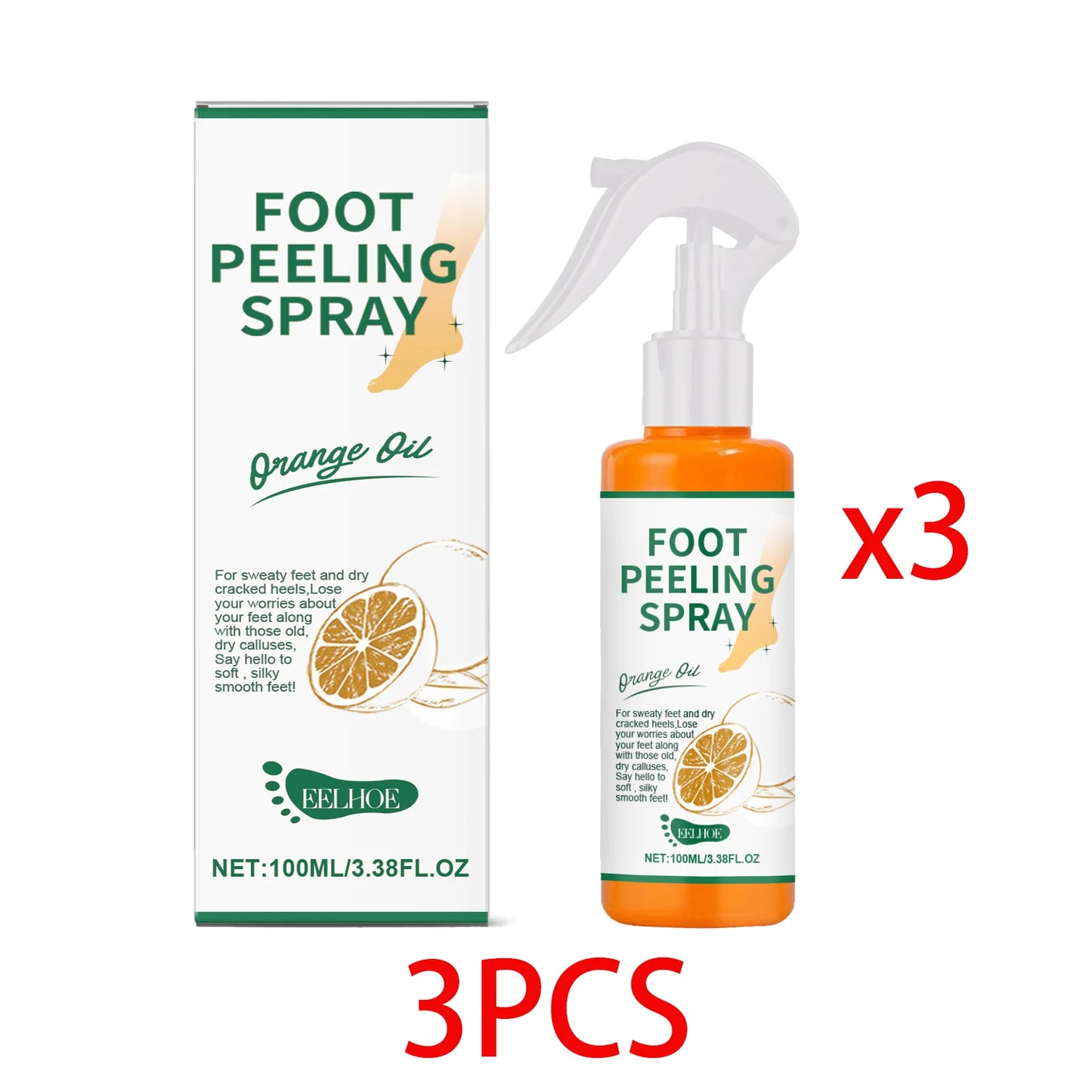 Foot Exfoliating Spray | Salicylic Acid & Allantoin 100ml