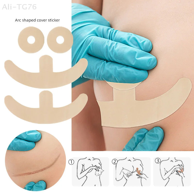 Reusable Silicone Invisible Cover Stickers – Chest & Skin Concealer