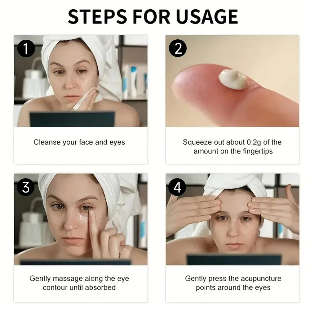 YOUNGCOME Nicotinamide Eye Cream – Hyaluronic Acid & Retinol