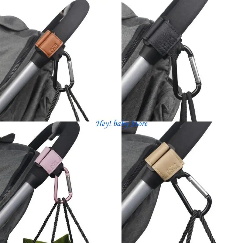 Baby Stroller Carabiner Hooks – Universal Pushchair Hanging Clips