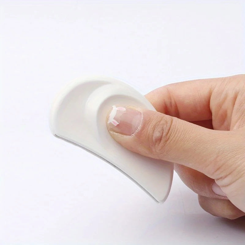 Half Moon Shaped Nail Filing and Polishing Tool Nail Art Rubbing and Polishing Tool Cute Manicure and Nail Art Tool Nail Knife Peaceful Pleasures Health and Wellness