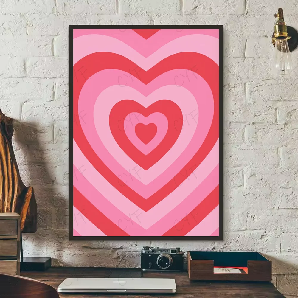 Abstract Pink Matisse Floral Art Poster | Waterproof Wall Décor Art Wall Poster Peaceful Pleasures Health and Wellness z6 40X50cmNoframe