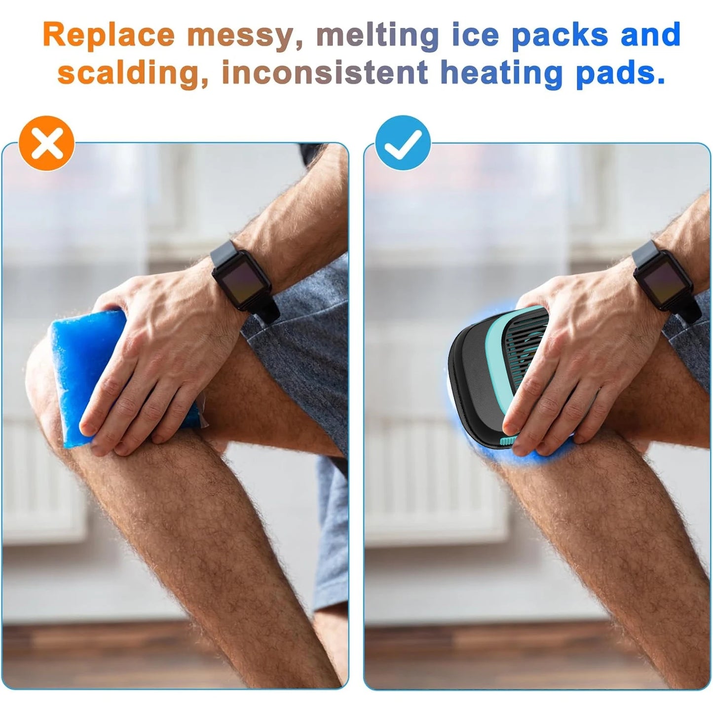 MagCellapy 2-in-1 Hot & Cold Therapy Massager | Pain Relief