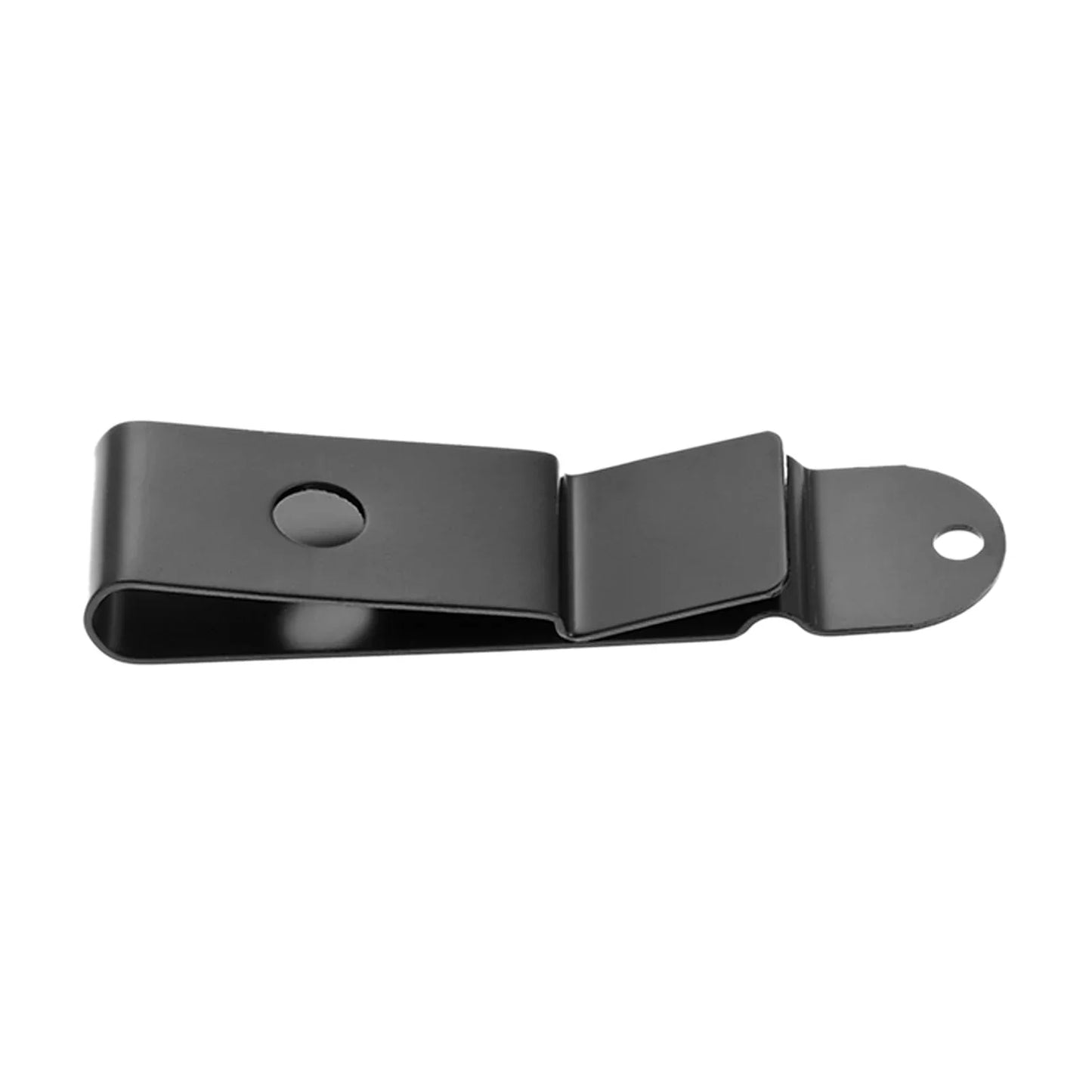 Matte Black Spring Buckle Sheath Clip 84.5×22mm DIY Hardware