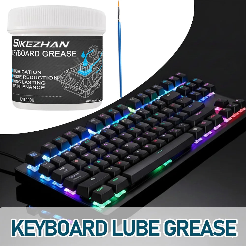 Mechanical Keyboard Switch Lube Grease Stabilizer Lubricant Oil for Custom DIY Keyboards Linear Tactile Switches Stabs Peaceful Pleasures Health and Wellness