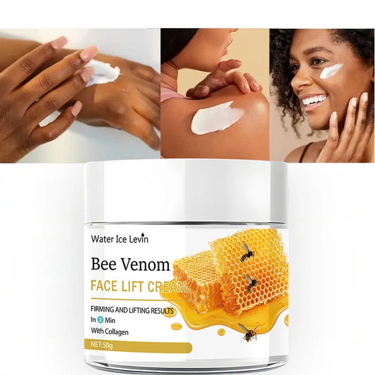Bee Venom Skin Tightening & Lifting Cream 50g – All Skin Types Facial Lifting Cream Peaceful Pleasures Health and Wellness