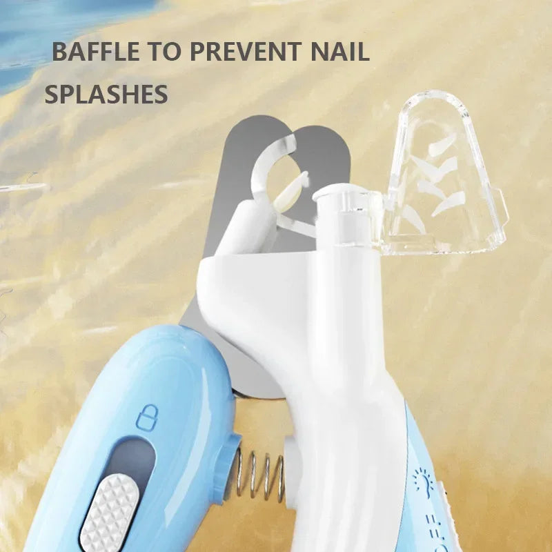 Pet Nail Clippers with LED Light for Dogs, Cats & Small Animals