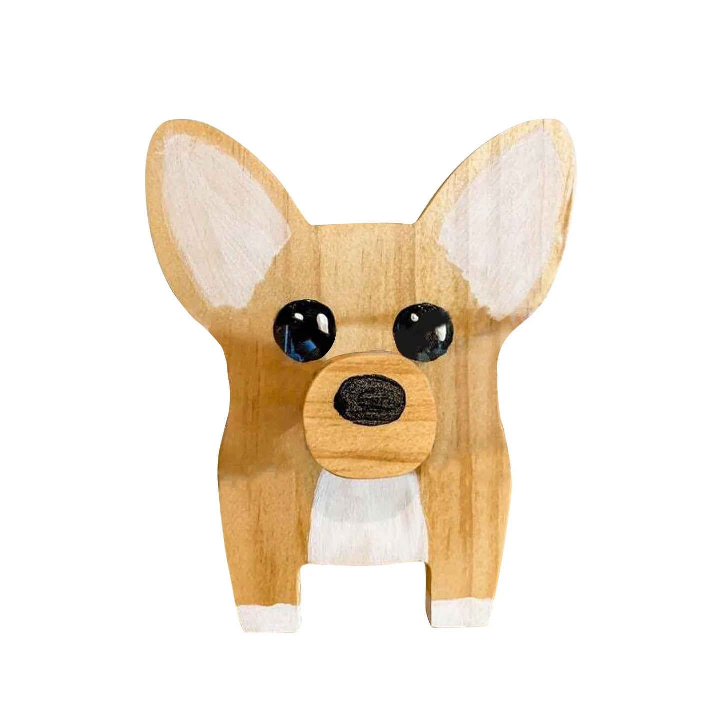 Corgi Dog Glasses Stand Christmas Gift Handmade Wooden Spectacle Holder Cute Pet Eyeglass Display Ornaments Peaceful Pleasures Health and Wellness