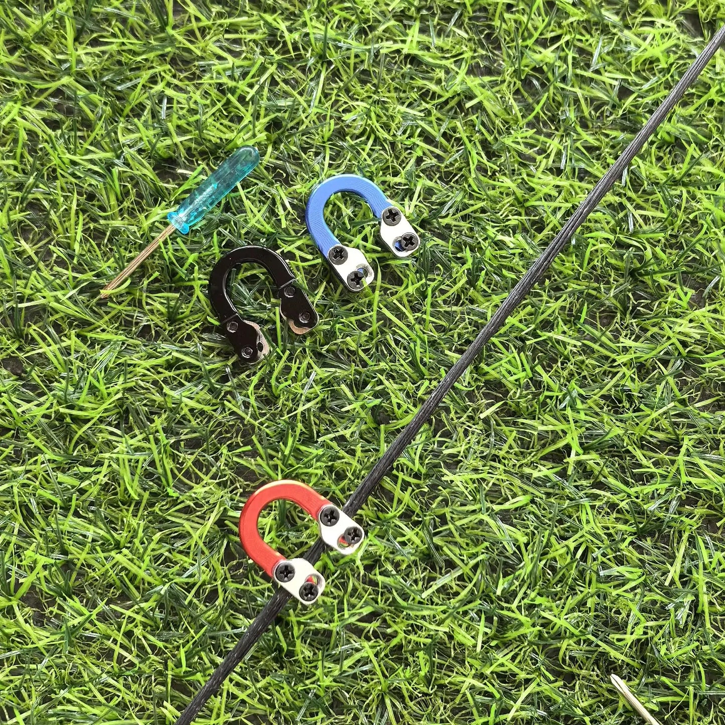 Archery D Loop Wrench Bowstring Release Aids Compound Bow Ring