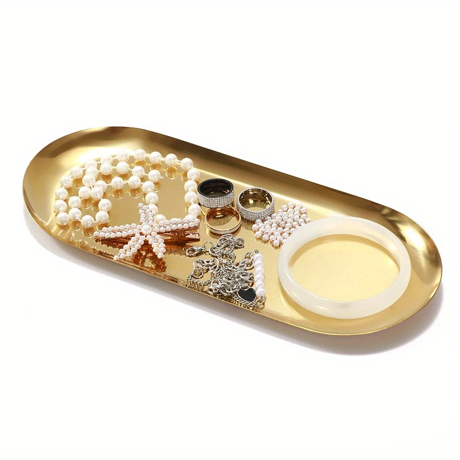 Q-Tip Holder & Vanity Tray Set – Clear Apothecary Jar Cotton Swab & Ball Dispenser