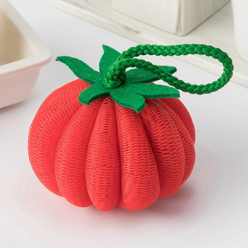 Fruit & Veggie Dopamine Bath Ball – Fun Bubble Bath Sponge