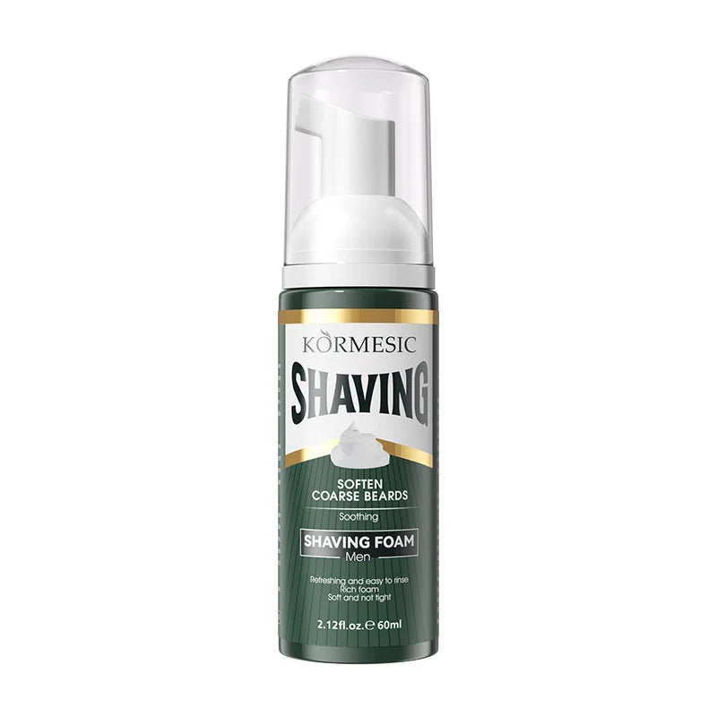 Men's Shaving Foam 60ml – Softening Dense Lather for Smooth Shave