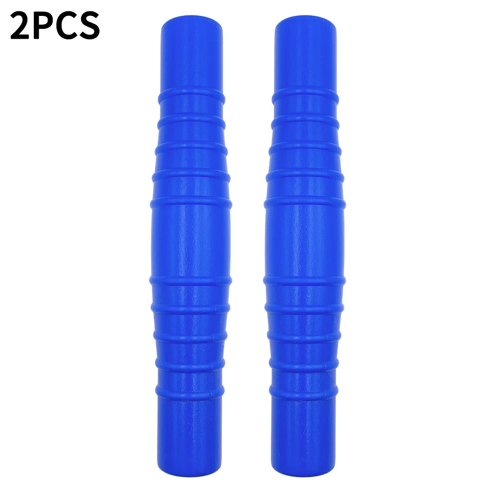 2Pcs Swimming Pool Vacuums Cleaning Accessories PVC Pool Hose Coupling For 1-1/4" And 1-1/2" Filter Connection Hoses Peaceful Pleasures Health and Wellness 2 Pack