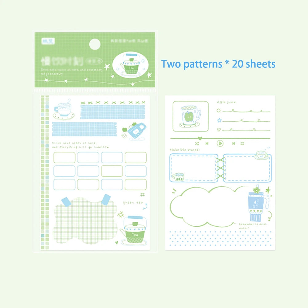 Memo Book Three Liang Sweet Event Series Non Stick Handbook Material