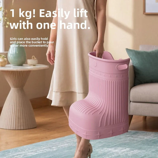 Foot soaking bucket massage bucket environmentally friendly over the knee heat-resistant household use for adults and children Peaceful Pleasures Health and Wellness