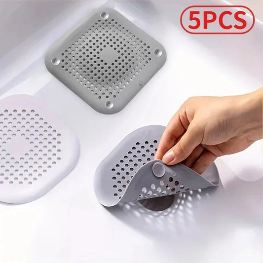 Hair Filter Shower Drain Plug Kitchen Sink Strainer Bathtub Shower Floor Drain Stopper Home Accessories Peaceful Pleasures Health and Wellness