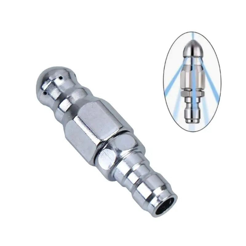 1/3/5Pcs 1/4" Stainless Steel Pressure Washer Quick Plug Drain Hose Nozzle Tool Water Jet High Pressure Sprayer Nozzle Peaceful Pleasures Health and Wellness
