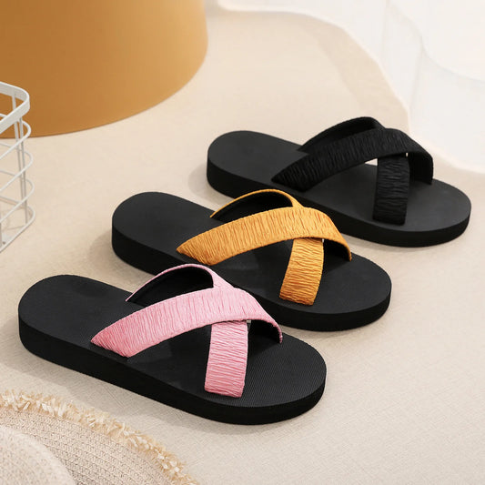 Women's Bohemian Beach Flip Flops – Flat EVA Summer Slippers Women's Flip Flops Peaceful Pleasures Health and Wellness