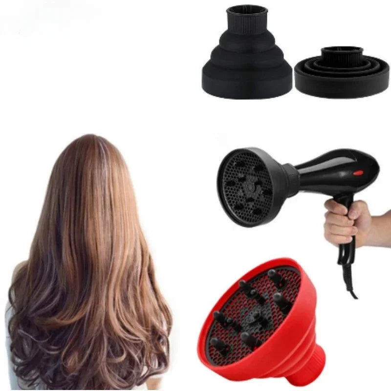 2pcs 4-4.8cm Universal Hairdryer Curly Drying Blower Hair Styling Tool Accessories Hair Curl Diffuser Cover Diffuser Disk Peaceful Pleasures Health and Wellness