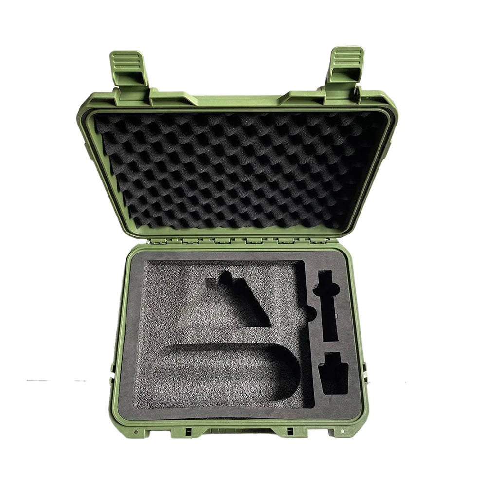 Waterproof Travel Case with Molded Foam Protective Hard Case Portable Travel Protective Case for Starlink Mini Accessories Peaceful Pleasures Health and Wellness Green