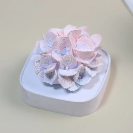 3D Hydrangea Silicone Mold Home Gypsum Decoration Aromatherapy Candle Peaceful Pleasures Health and Wellness