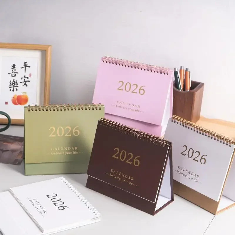 2026 Standing Desk Calendar – Monthly Planner & Memo Book