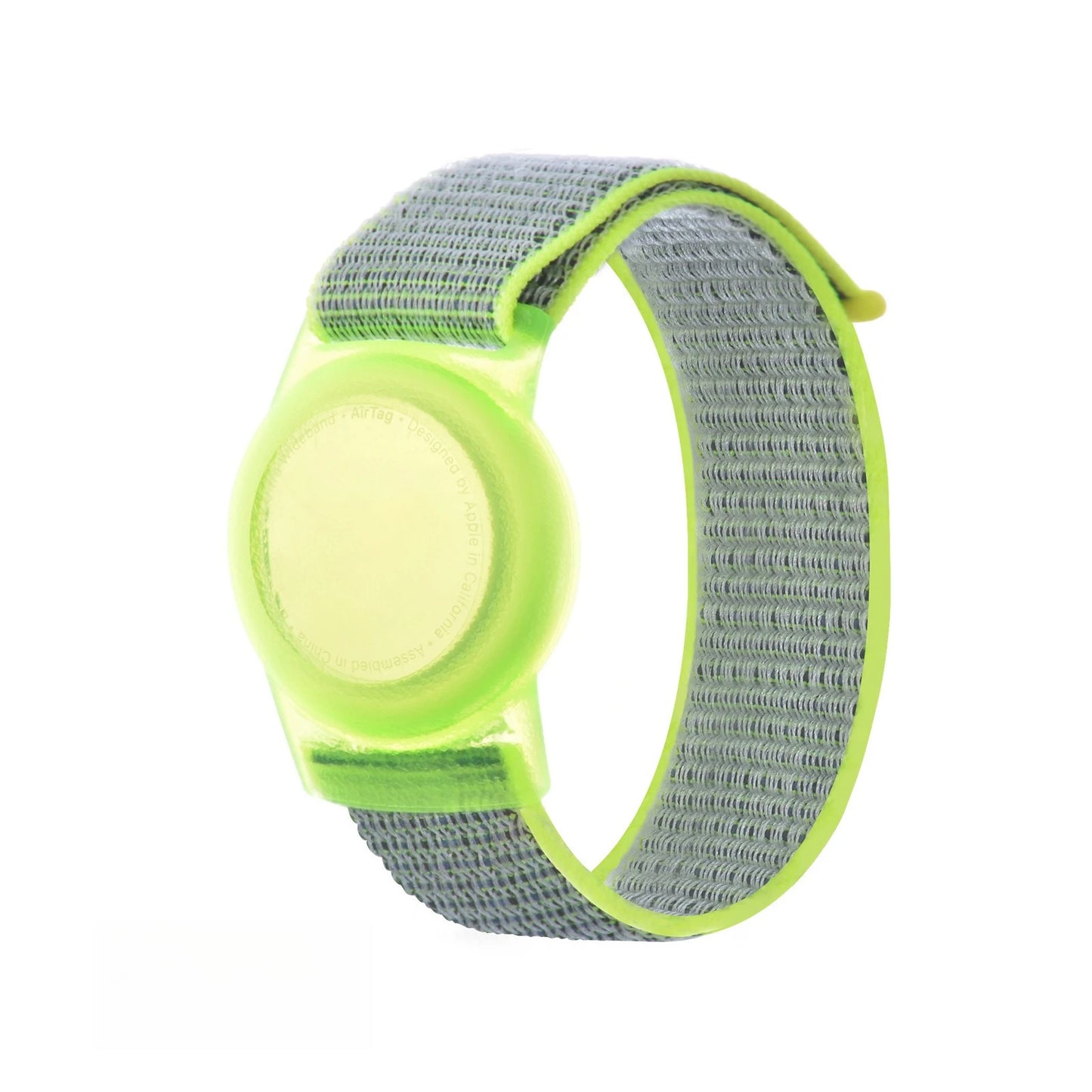 TPU Cartoon Case Nylon Strap Waterproof Adjustable Kids Bracelet Replacement Child Wristband for Apple AirTag Tracker Accessory Peaceful Pleasures Health and Wellness 02