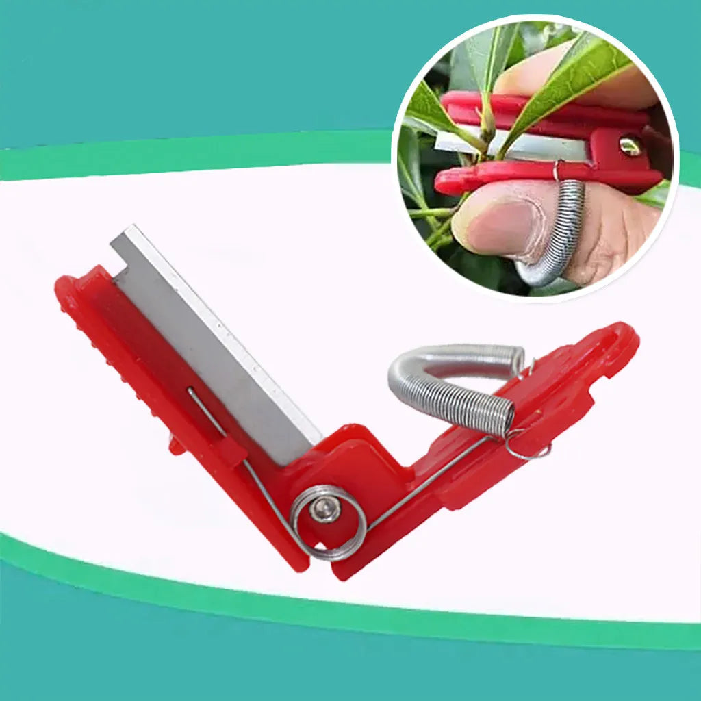 Thumb Cutter Garden Tool – Stainless Steel Pruning Shear