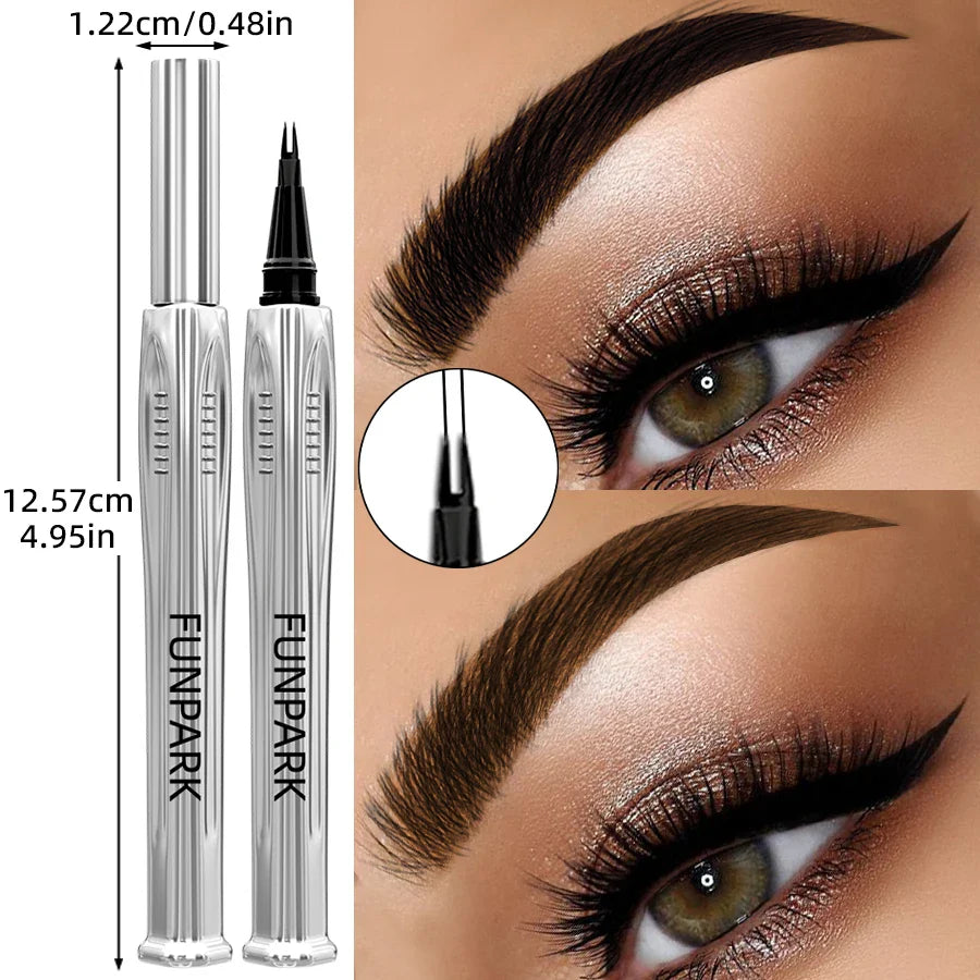 FUNPARK Microblading Eyebrow Pen – 8 Colors, Waterproof