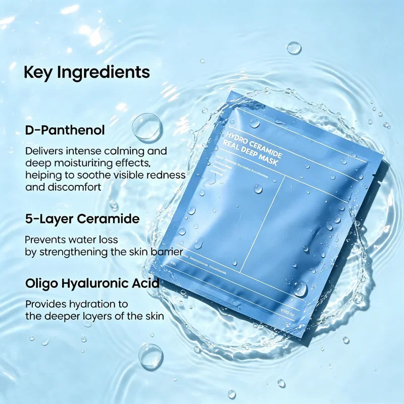 Biodance Hydro Cera-nol Real Deep Overnight Face Mask 4pcs Peaceful Pleasures Health and Wellness