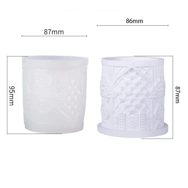 Renaissance Silicone Mold – Candle, Resin & Plaster DIY Craft