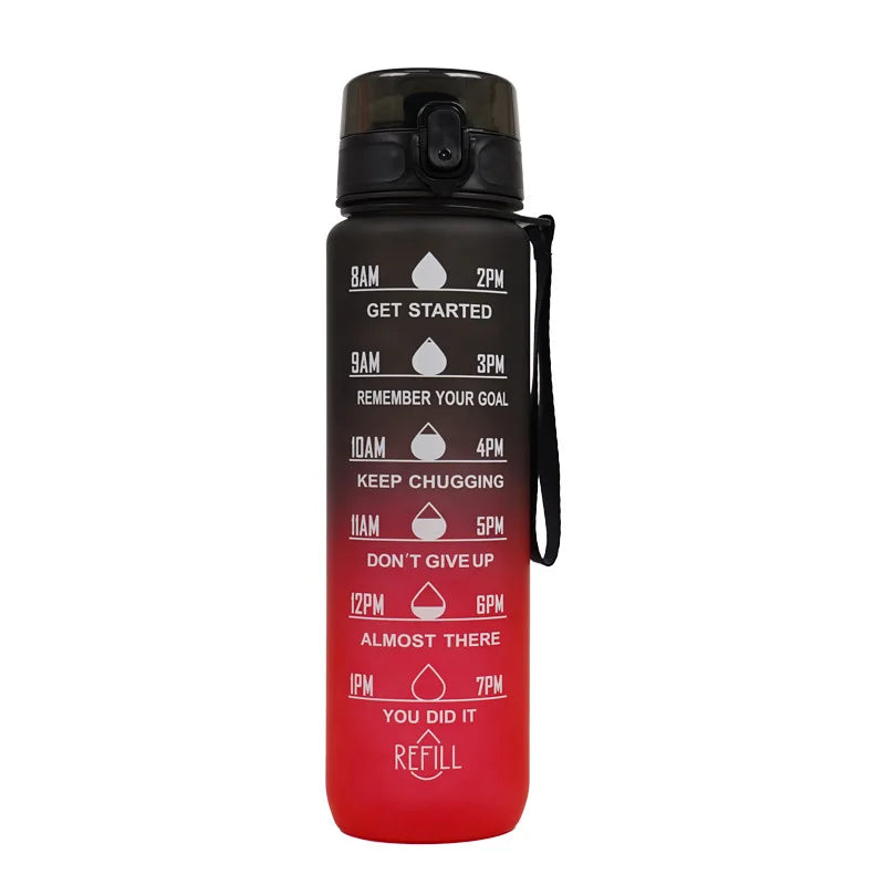 780ml Transparent Plastic Water Bottle – Sport, Kids & Travel
