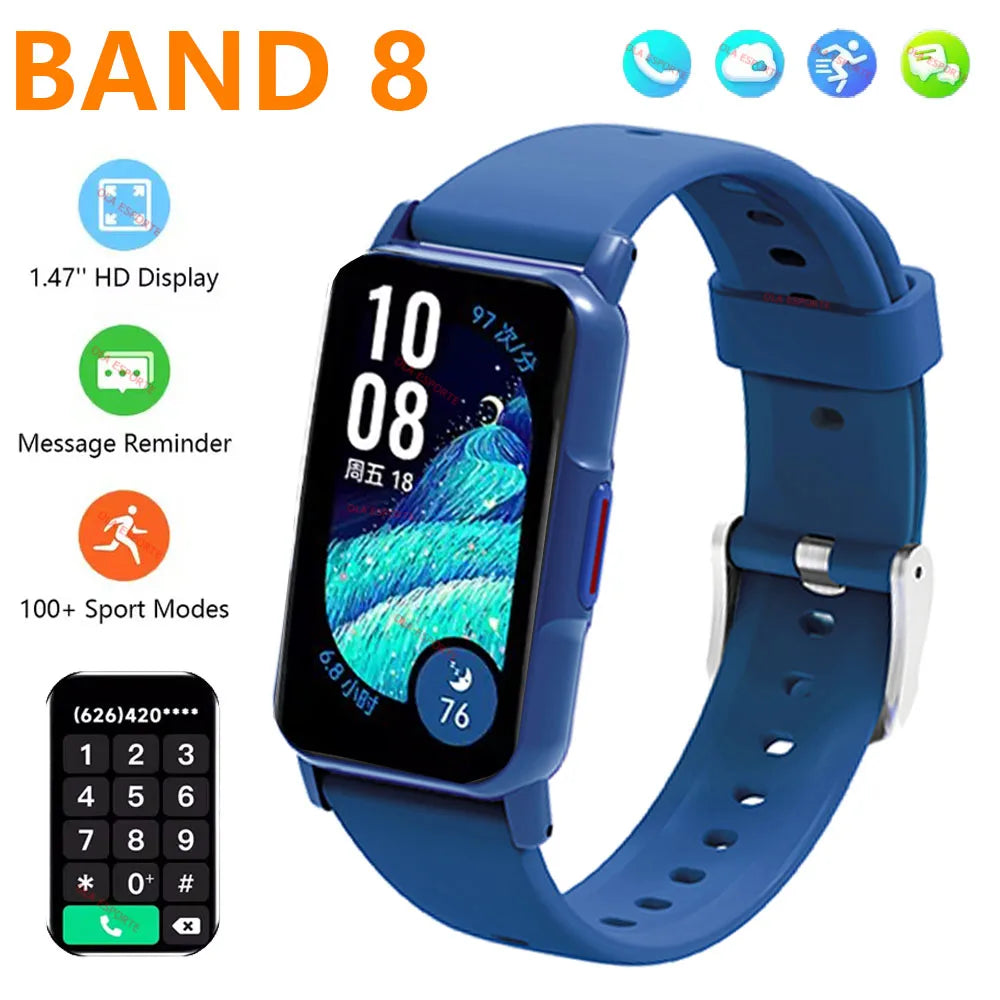 Smart Band 8 Smartwatch – GPS, Sleep Tracker & Call Alerts