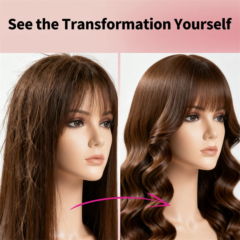 2-IN-1 Wig Shampoo Professional Anti-Frizz Softening Wig Care Shampoo Deep Cleansing Moisturizing Hair Conditioner for All Wig Peaceful Pleasures Health and Wellness