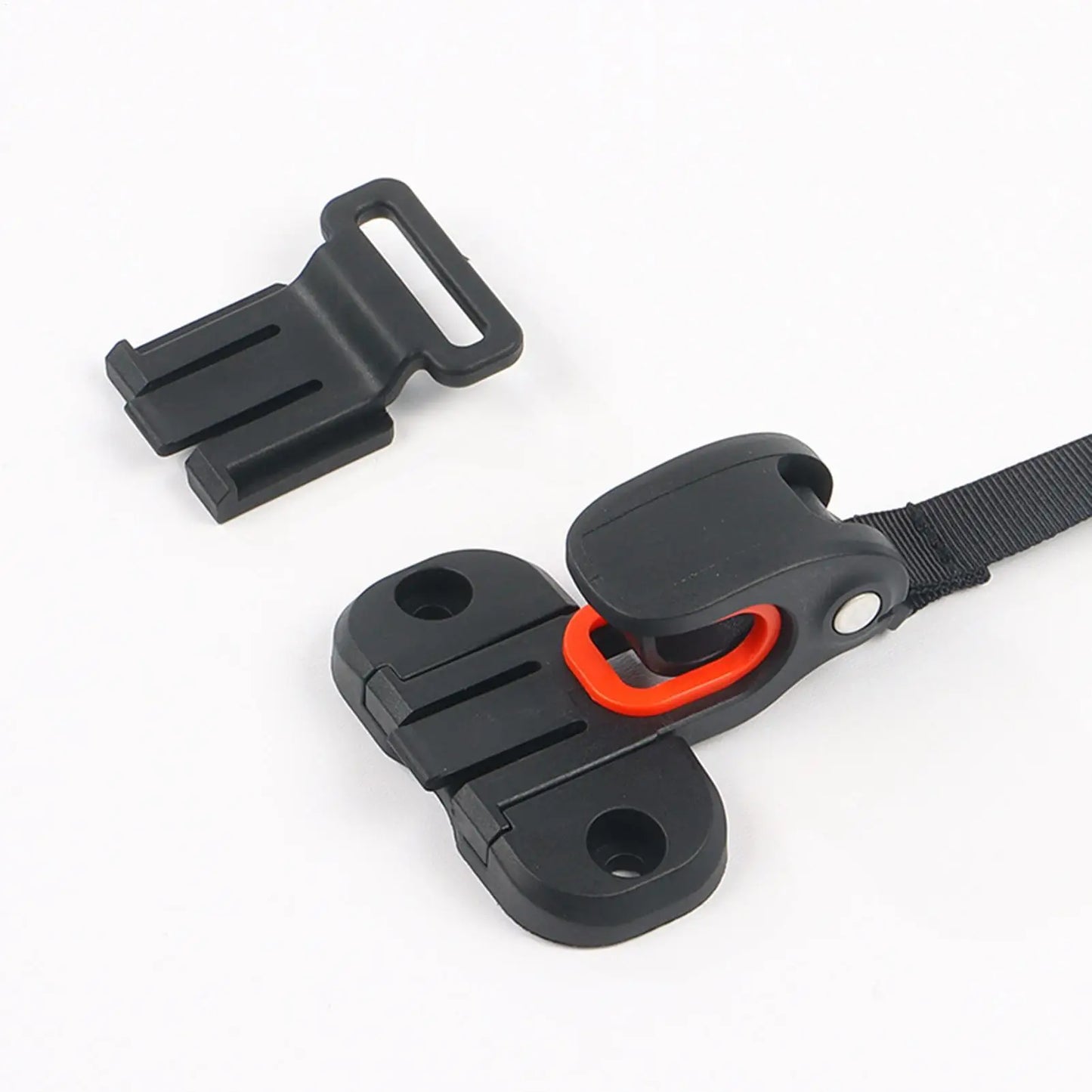 Bike & Motorcycle Pannier Rack Side Bag Buckle | Nylon Pannier Rack Buckle Peaceful Pleasures Health and Wellness