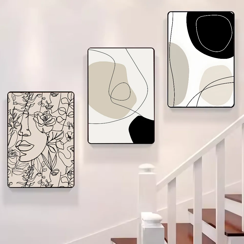 Abstract Bohemian Wall Art Poster | Waterproof PVC Home Decor Wall Art Poster Peaceful Pleasures Health and Wellness