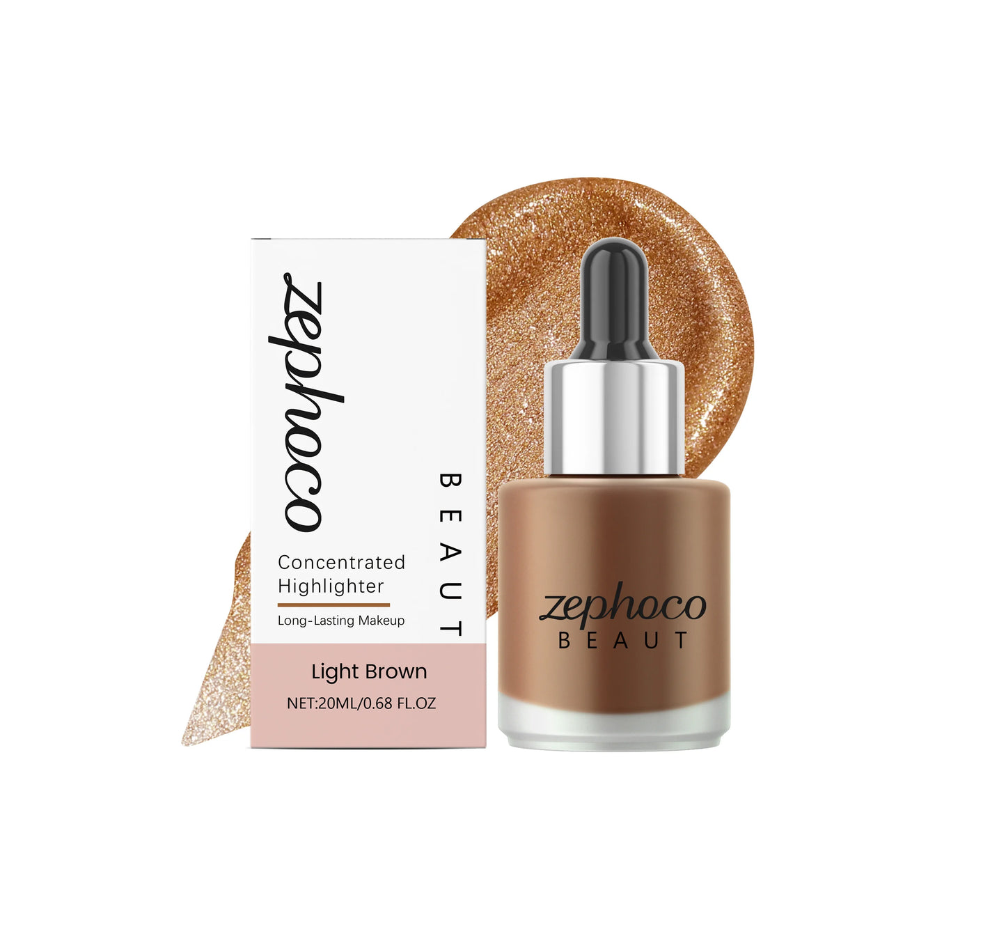 Zephoco Liquid Highlighter – Radiant Glow Makeup 20ml