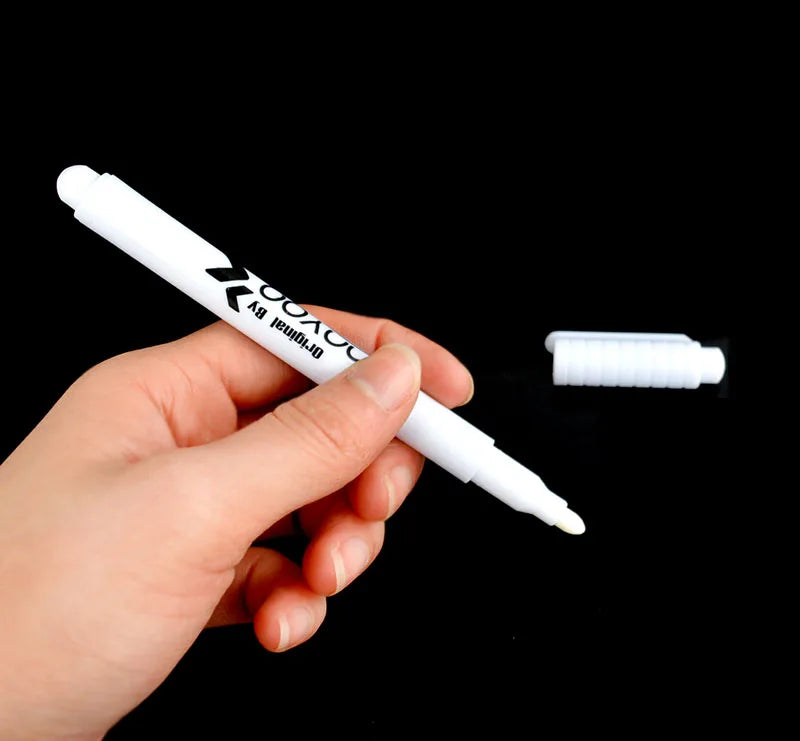 White Marker for School Office Blackboard Easy to Wipe Off Glass Windows Markers Chalkboard White Liquid Pen Peaceful Pleasures Health and Wellness Default Title