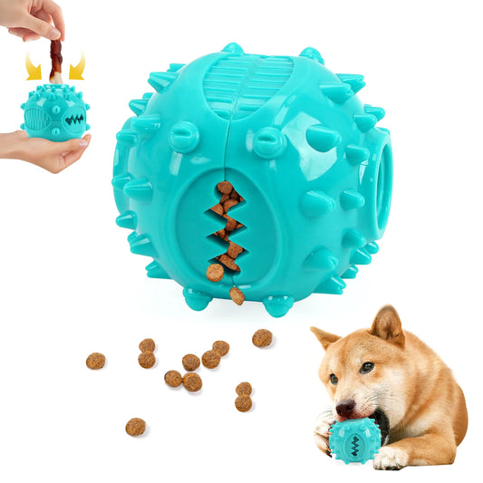 Dog Grinding Teeth Toys Chew Cleaning Anti Bite Interactive Training Peaceful Pleasures Health and Wellness Bule