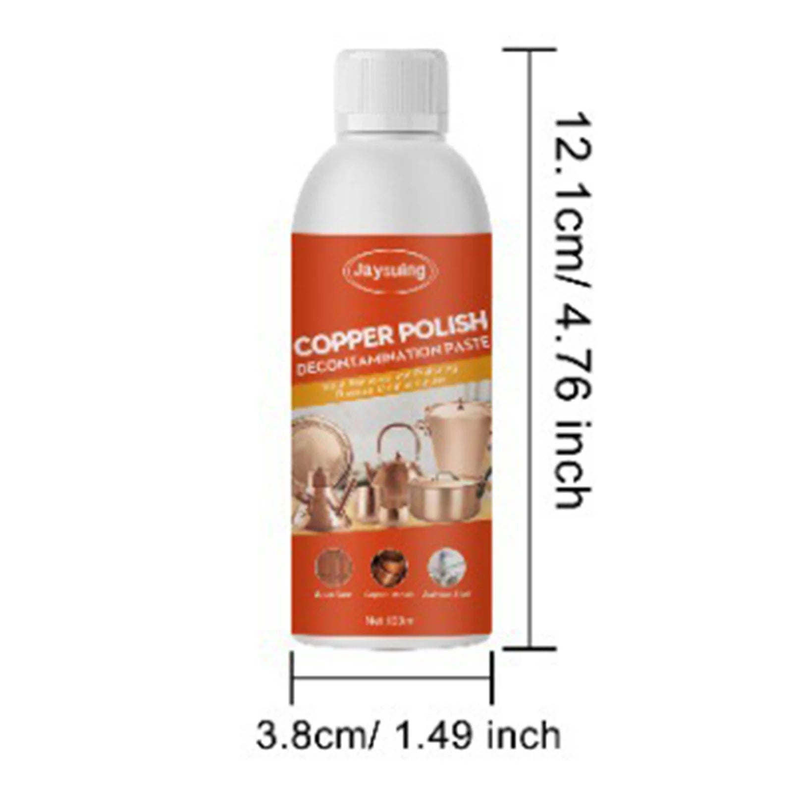 Brass and Copper Tarnish Remover Harmless Non-abrasive Metal Polish Cleaner for Macular Limescale Stubborn Stains Peaceful Pleasures Health and Wellness