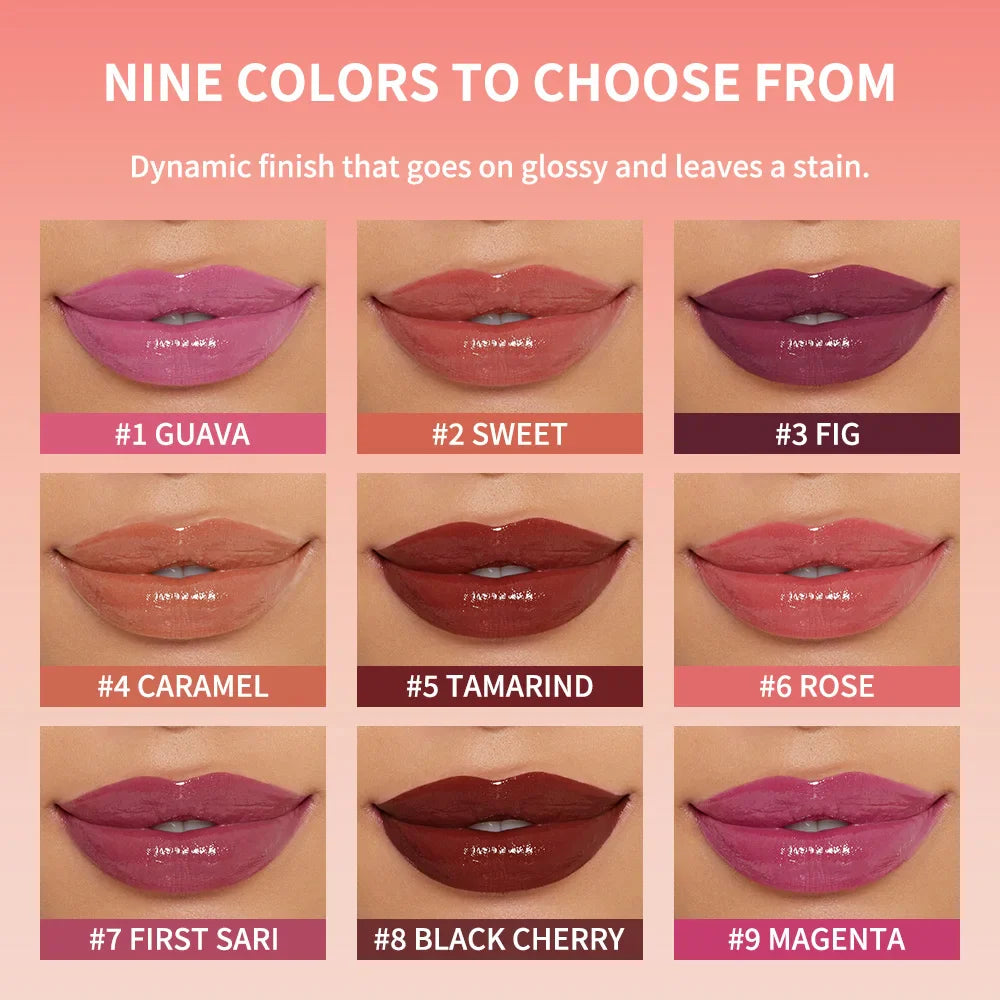 Kulfée 2-in-1 Lip Oil Gloss & Stain | Long-Lasting Hydrating