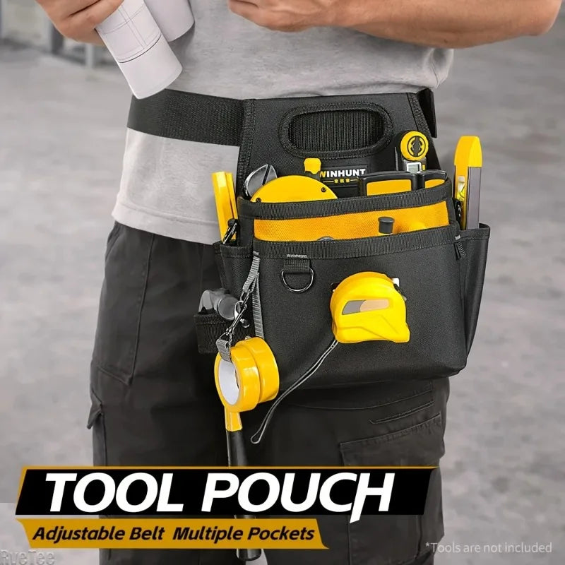 WINHUNT 600D Oxford Tool Belt Bag | Electrician & Carpenter