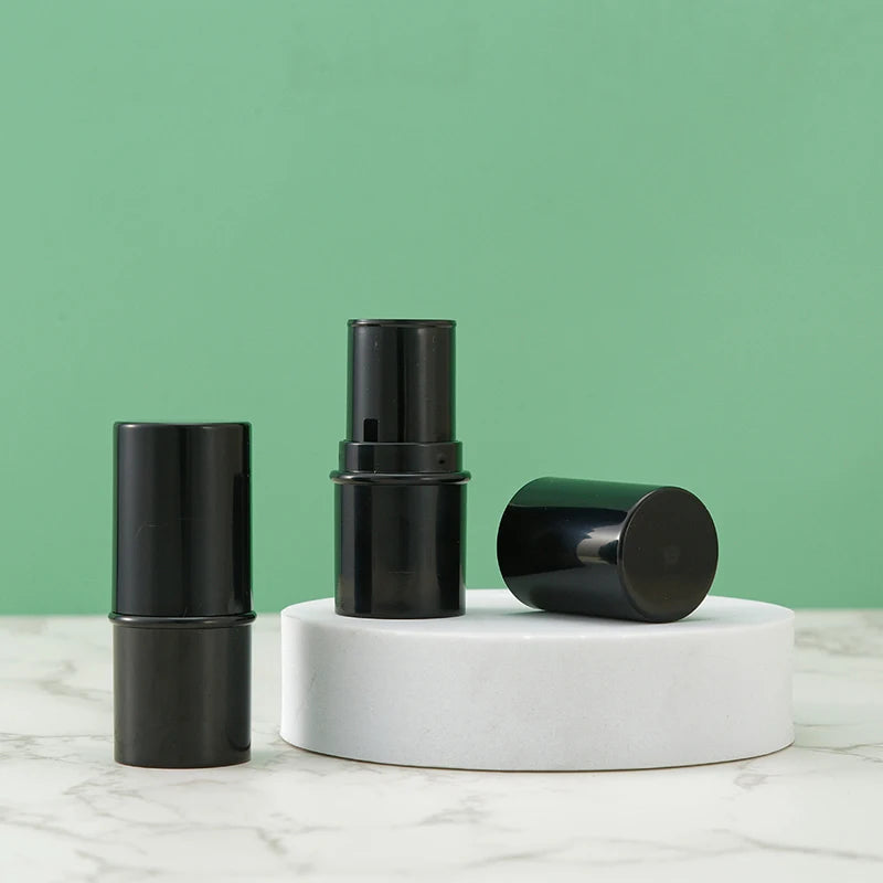 6g Refillable Lipstick Tube Lip Balm Container Empty Cosmetic Containers Lotion Container Travel Bottle Peaceful Pleasures Health and Wellness Black