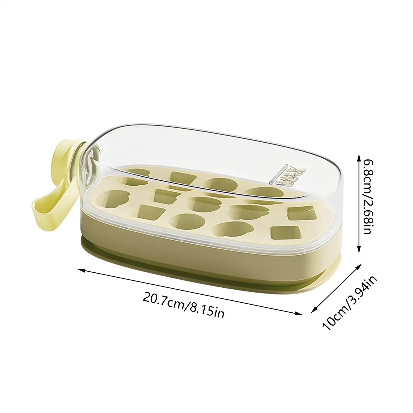 2-in-1 Portable Ice Maker Bottle | Press & Dispense Ice Cubes Ice Maker Bottle Peaceful Pleasures Health and Wellness