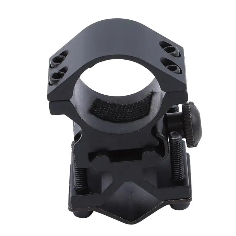Flashlight Butterfly Clips Bracket Bicycle Light Bracket Tube Clip All Metal Iron Multi Purpose Flashlight Brackets Peaceful Pleasures Health and Wellness black